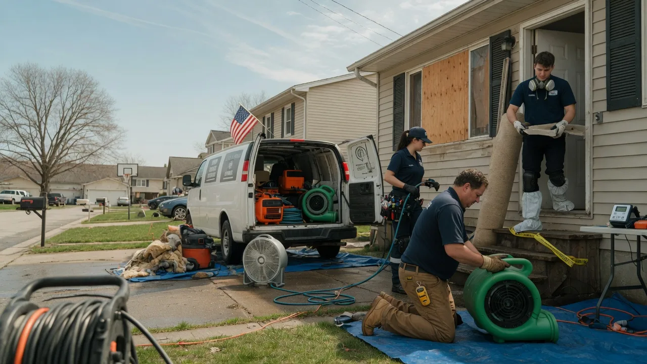 Water Damage Restoration in Niota, TN near me